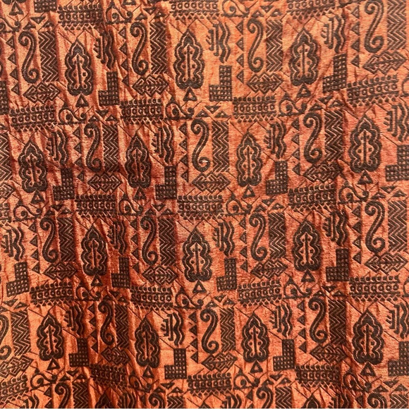 Vintage Chico’s Design Brown‎ & Black Mandarin Collar Long Lined Jacket. Size 3. - Picture 6 of 10